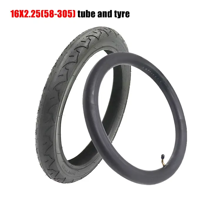 Pneus pour vélo électrique 16x2.25(58-305) pouces