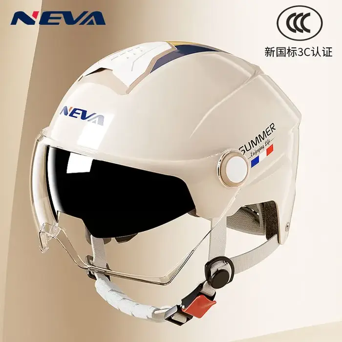 Casques de Moto électrique été hommes femmes vélos électriques Protection solaire demi-casques toute