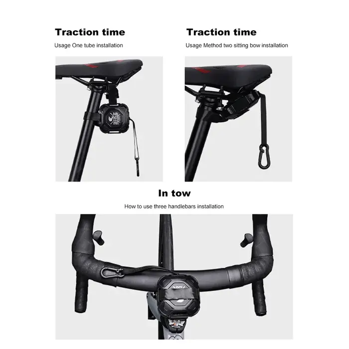 Corde de remorquage de vélo pour enfants