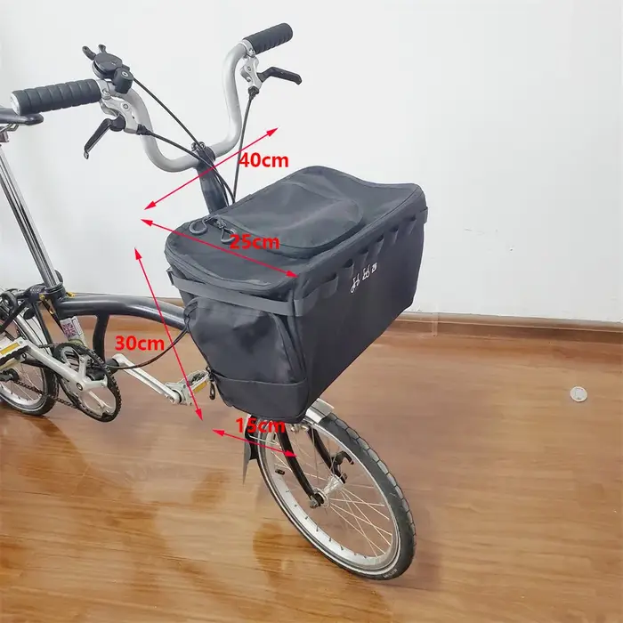 Sac de vélo pliant pour animaux de compagnie