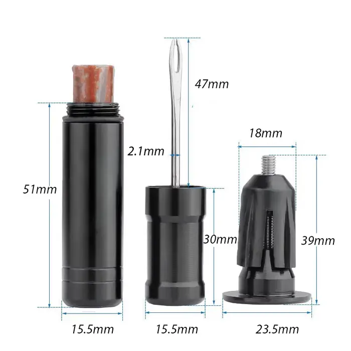 Kit de réparation de pneus Tubeless de vélo