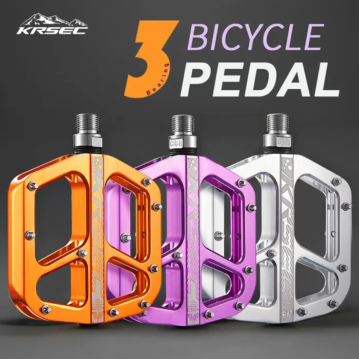 Pédales de vélo VTT pédale 9/16 pouces plate-forme