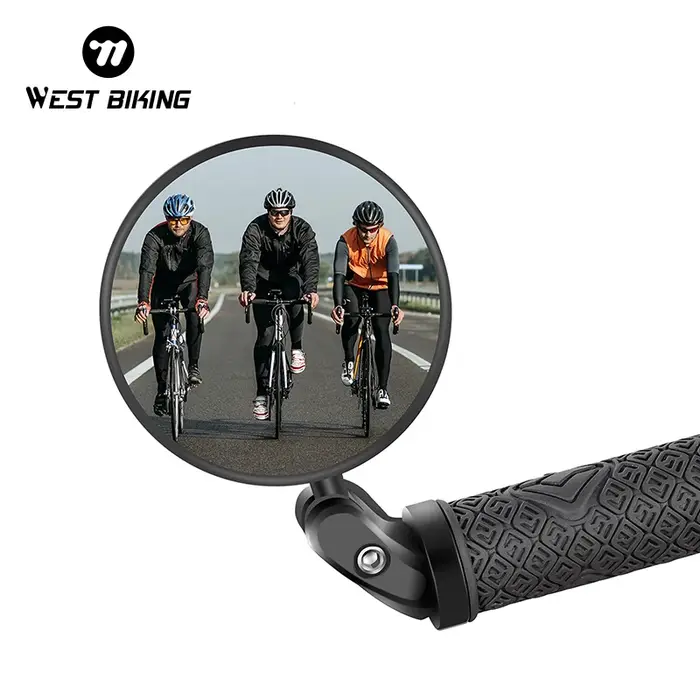 WEST BIKING Rétroviseur de vélo 360 °   Miroir de vélo à Rotation réglable, extrémité de barre de vé