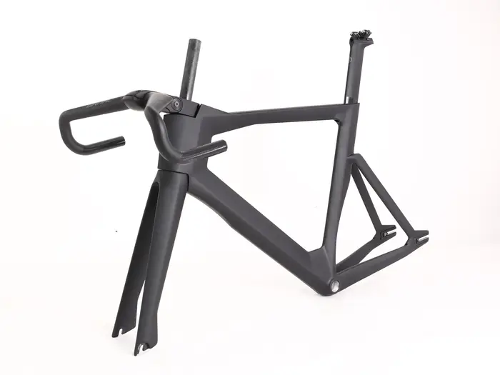 Nouveau guidon de vélo de piste en Fiber de carbone 2024 barre