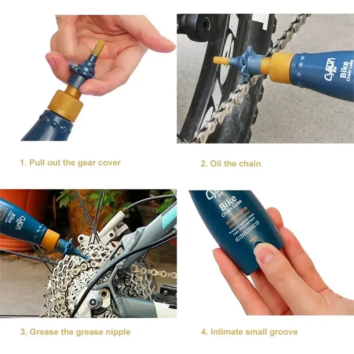 Huile pour chaîne de vélo