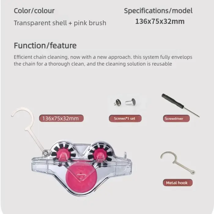 Kit de nettoyage de chaîne de vélo haute Performance