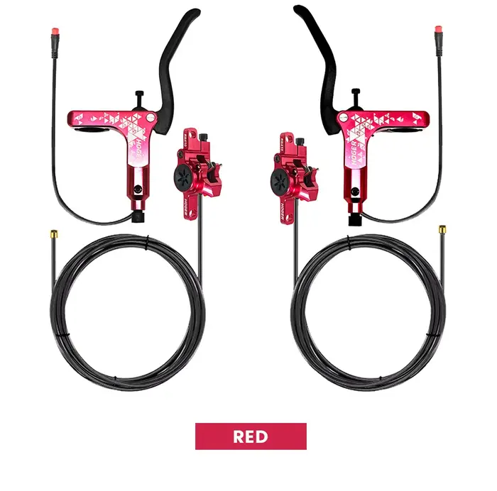 HOGER e-bike vtt jeu de freins à disque hydrauliques électrique E Scooter contrôle de puissance manette de vitesse