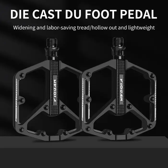 Pédales de vélo scellées roulement DU antidérapant