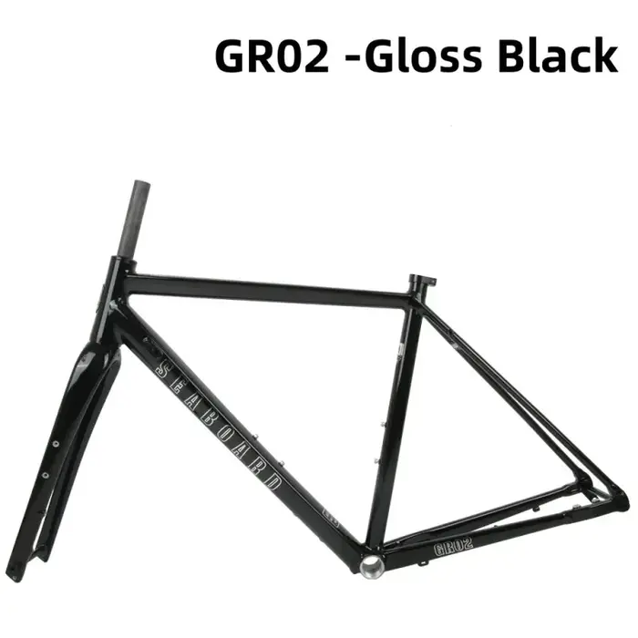 SEABOARD GR02 cadre de vélo de gravier fourche en Fiber de carbone