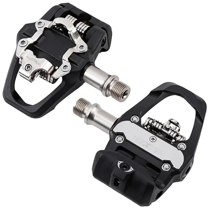 Pédale de vélo BUCKLOS à double fonction, pédale de plateforme pour vélo de route et VTT, compatible