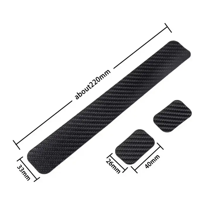 Protecteur de chaîne de vélo en Fiber de carbone noir