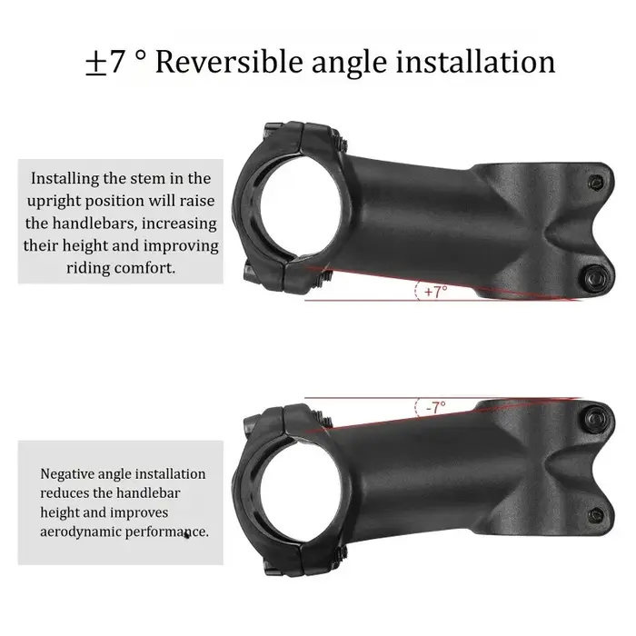 Tige ultralégère pour vtt/vélo de route