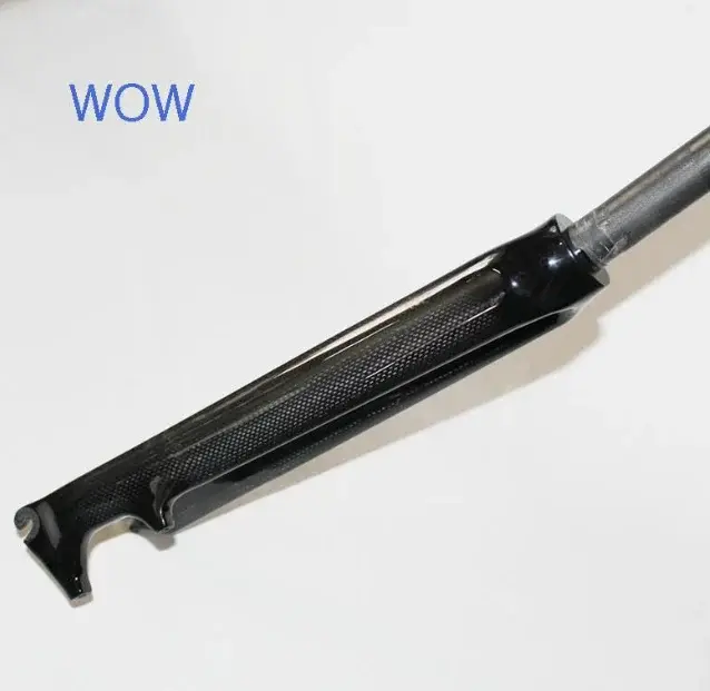 Fourche de vélo de route BUCKLOS 700c entièrement en carbone 3K brillant/mat, fourches de vélo à pig