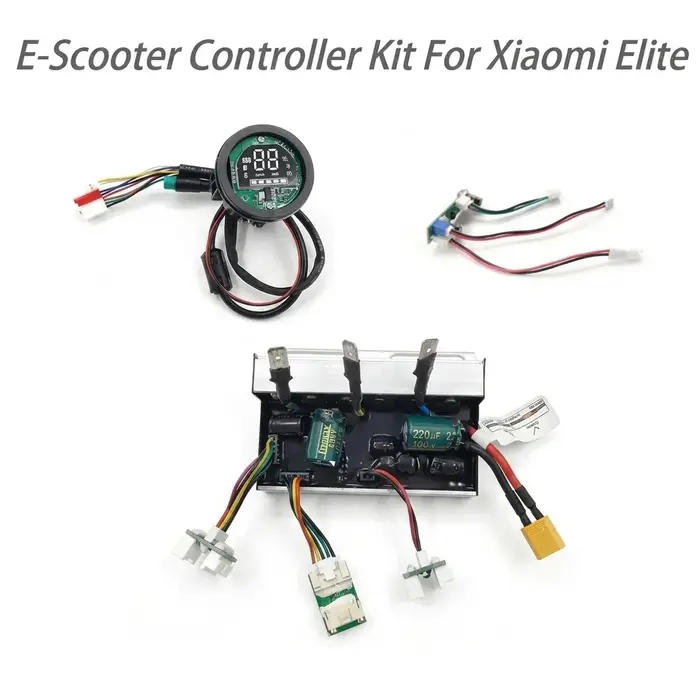 Trottinette électrique - Déverrouillage de la vitesse, carte mère d'apprentissage automatique du moteur, carte principale améliorée, kit de contrôle de trottinette électrique 55 km/h pour Xiaomi Elite