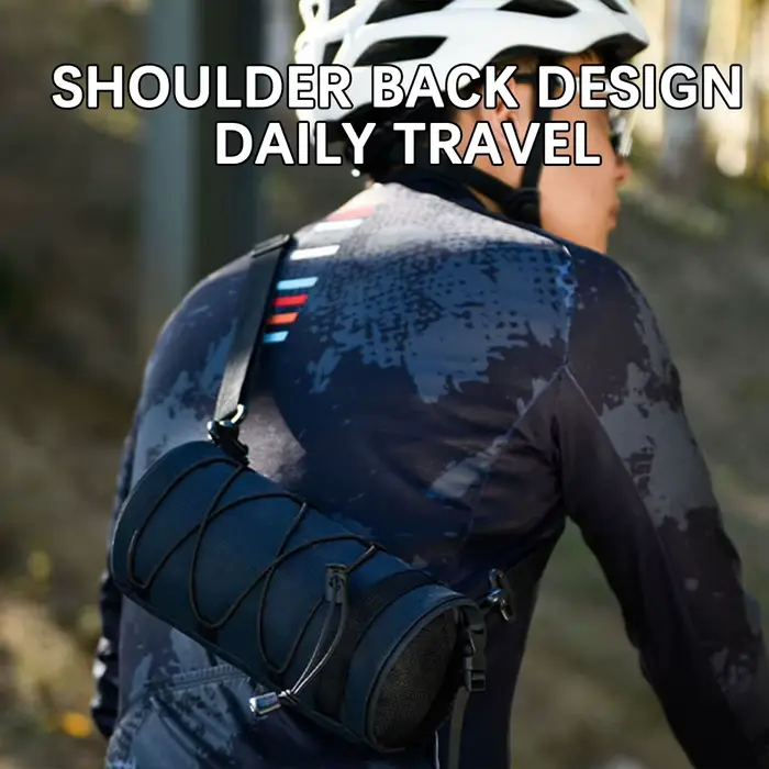Pack de rangement monté sur cadre de vélo