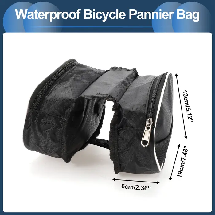 X Autohaux-Sac imperméable en PVC pour cadre de vélo