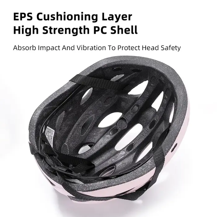 ROCKBROS casque de vélo femmes léger respirant avec lunettes lentille magnétique réglable
