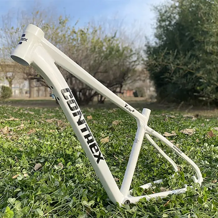 Cadre de vélo de montagne de 27.5 pouces 29 pouces, adapté au cône de frein à disque/tuyau de direction droit, pièces de cyclisme en alliage d'aluminium 6061 O.L.D135mm