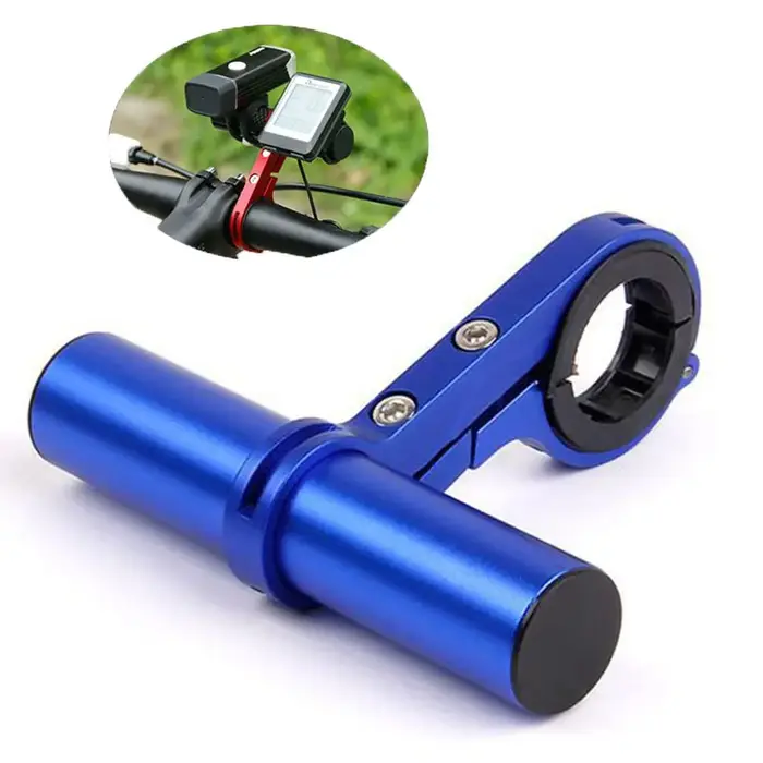 Extension de guidon simple de vélo 10/20/30cm, support de phares en Fiber de carbone pour maintenir