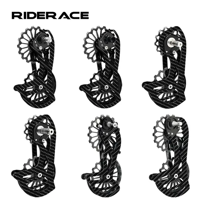 Poulie de dérailleur arrière de vélo en fibre de carbone céramique 13T 17T pour Shimano R5800 R6800 R7000 R8000 R9000 pour Sram