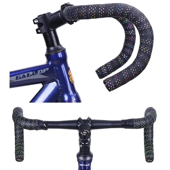 Ruban adhésif pour guidon de vélo de route, respirant et confortable