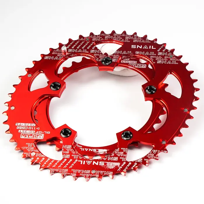 Chooee boulons de roue de chaîne en acier-Kit de 5 pièces pour vtt/vélo de route simple/Double plateau