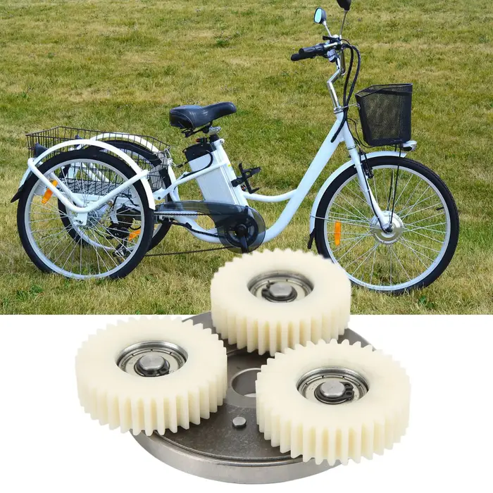 Kit d'Embrayage de Moteur pour Vélo Électrique Bafang, Engrenages Communautés étaires en Nylon, 36T,