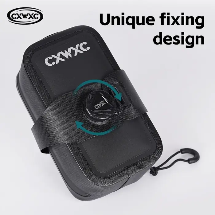Sacoche de selle de vélo CXWXC en TPU 0