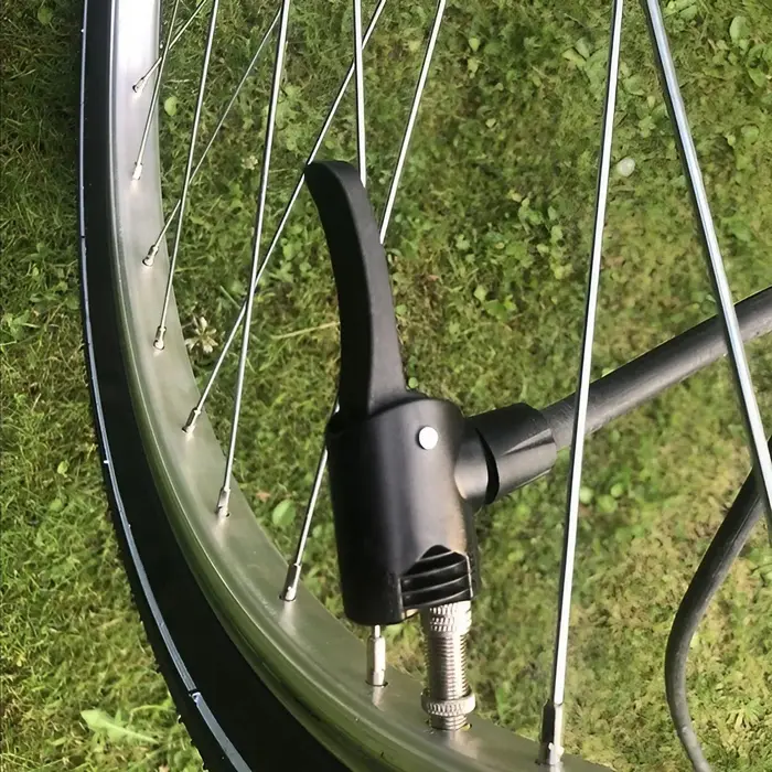 Buse de pompe de piste de vélo, convertisseur adaptateur à double tête