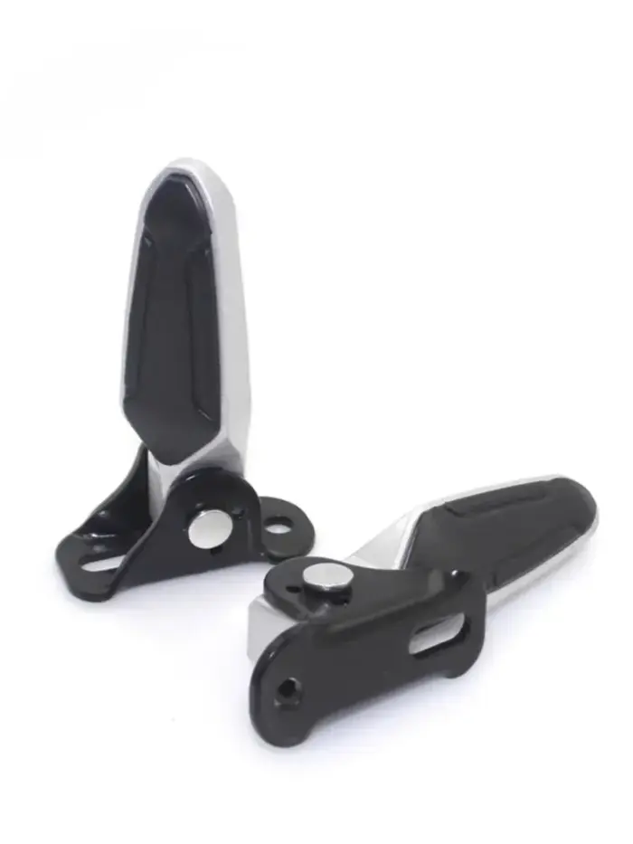 1 jeu de pédales de Scooter électrique noir et argent
