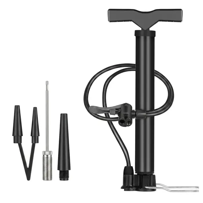 Pompe à air haute pression portable pour vélo, moto, ballon de basket avec manomètre précis