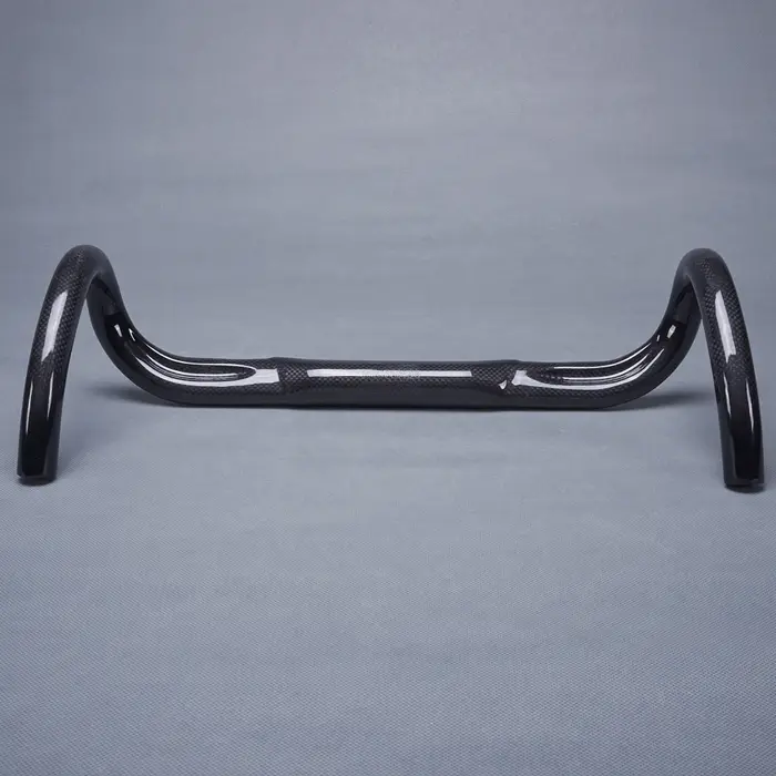 Guidon de vélo en fibre de carbone 3K