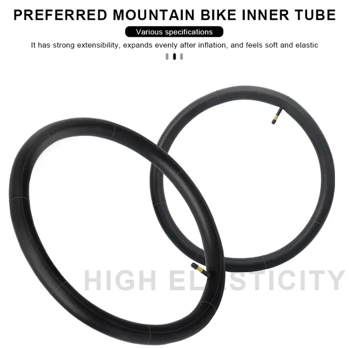 Chambre à air de vélo RIDERACE 20 26 27.5 29 17.5/2.125/2.4 pour VTT