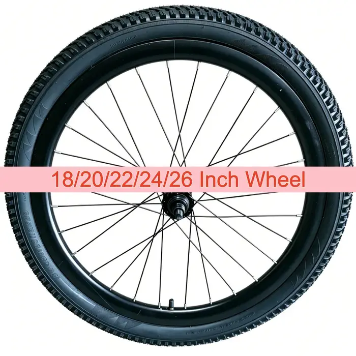 Jeu de roues de VTT 18/20/22/24/26 pouces avec pneus, roue avant/arrière, V/Disc Shift/Single Speed, pièces de cyclisme