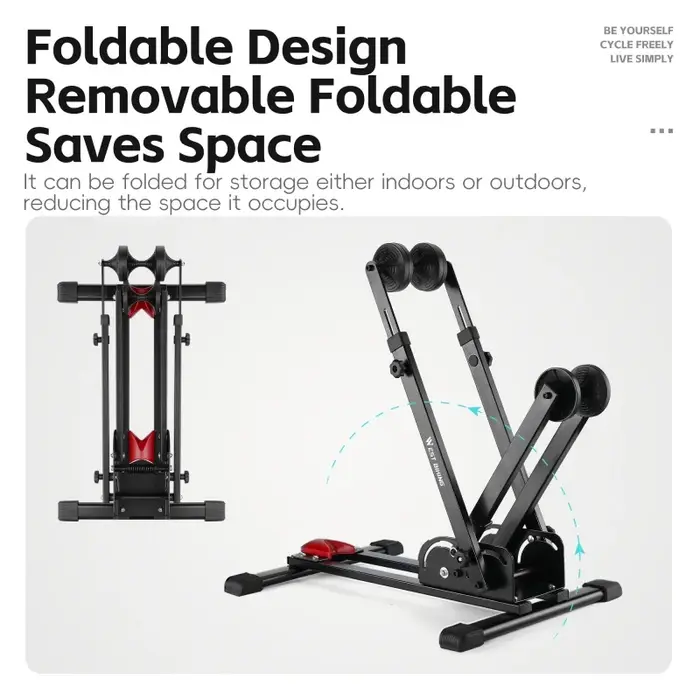 WEST BIKING – support de stationnement pliable pour vélo
