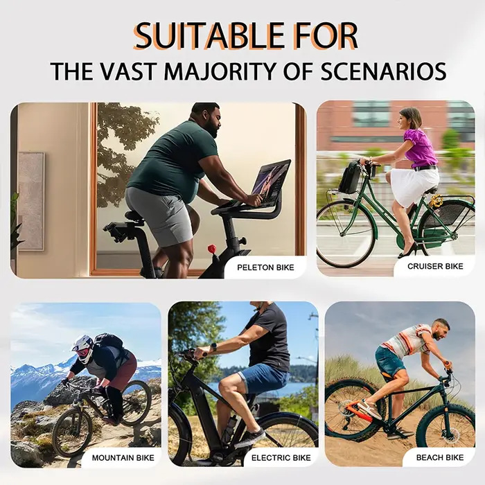 Selle de vélo surdimensionnée BUCKLOS sans embout