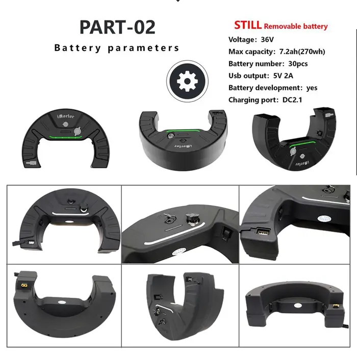 Kit de conversion de vélo électrique intégré avec batterie