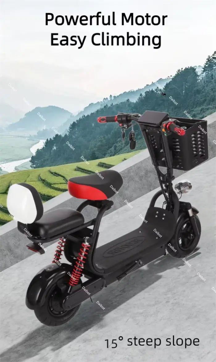 Scooter électrique pliant de 11 pouces