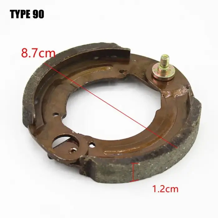 Pièces bloc de freins à disque pour moto et Scooter électrique, Type 90 100 110, plaquettes de frein