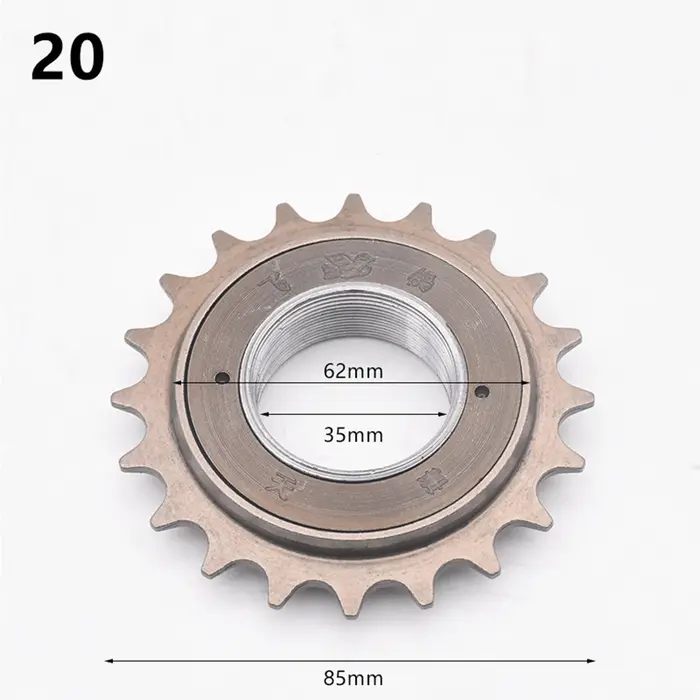 Pignon de vélo à roue libre 12x18