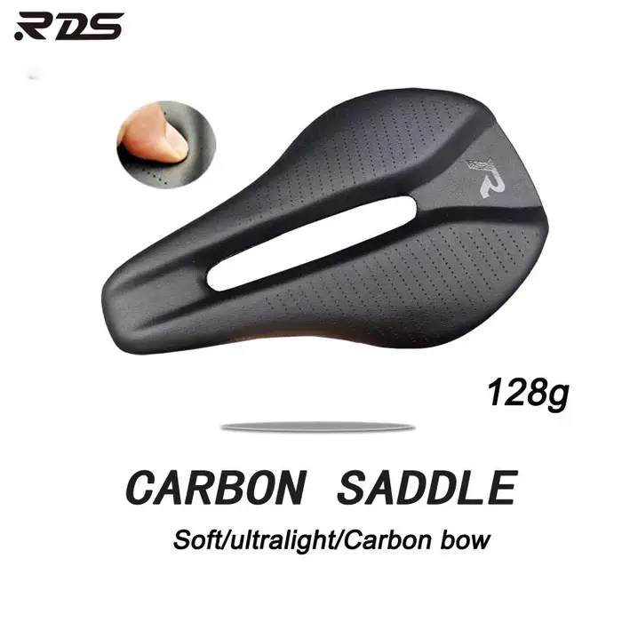 Selle de route vtt en Fiber de carbone 128g