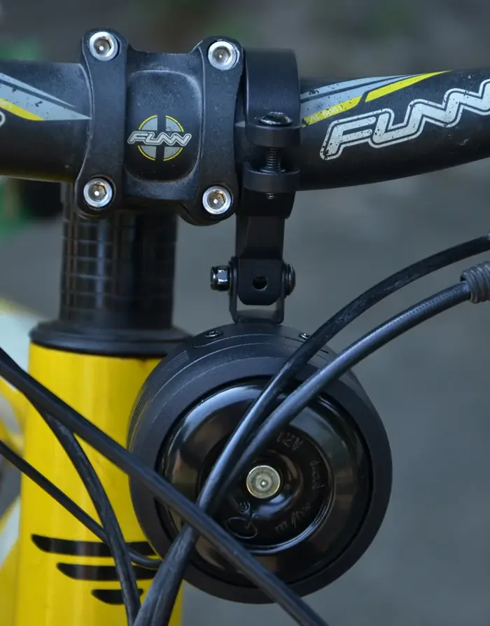 Klaxon rechargeable pour vélo et trottinette électrique, batterie au lithium intégrée, étanche, 125 
