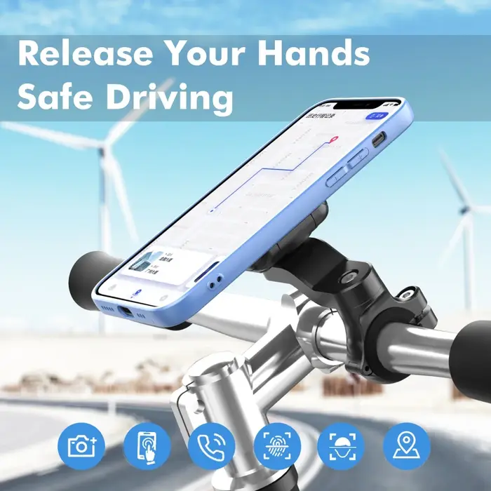 Support de téléphone pour moto