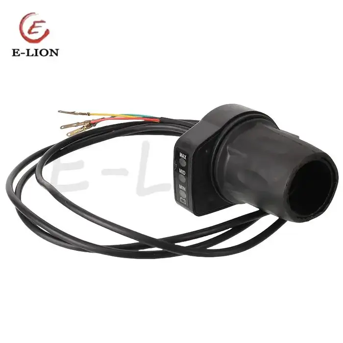 Connecteur de poignée d'accélérateur pour vélo électrique et trottinette électrique, demi-poignée ro