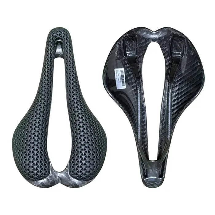 Selle imprimée en 3D ultralégère 175g 7*9 siège de vélo pour hommes femmes