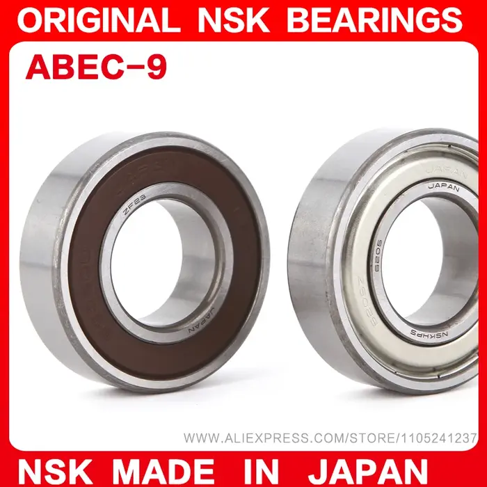 2 pièces roulements de vélo originaux du Japon NSK 6902 6802 6803 6804 6805 6806 6903 6000 6001 6800 6900 RS -2RS DDU