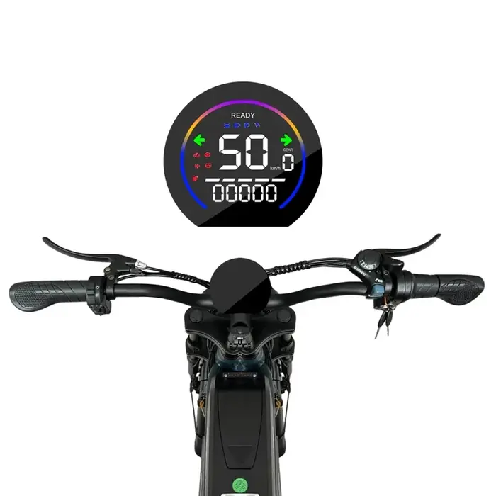 Vélo électrique 48V60Ah 1500W avec pneus larges de 20 pouces pour adultes