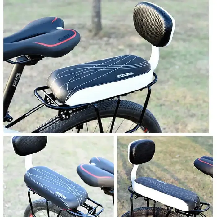 Selle de siège arrière de vélo souple