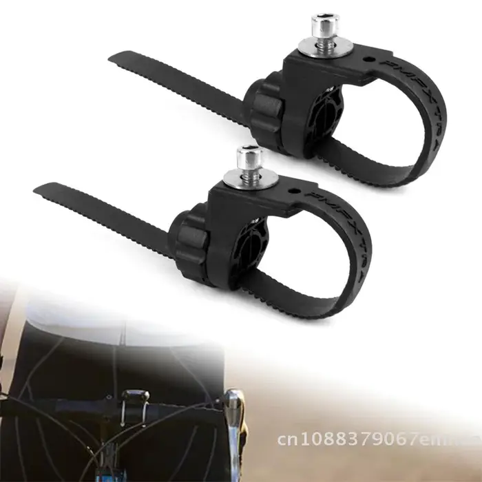 [ZYAS] Support de fixation de fourche de vélo en 2 parties, Anneau de garde-boue réglable, Adaptateu
