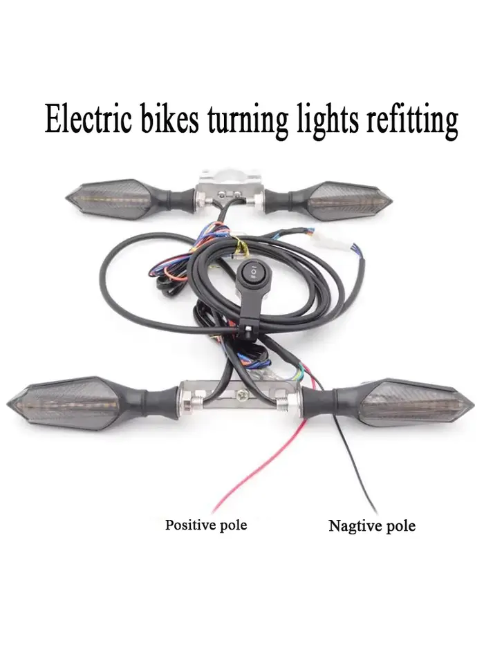 Kalosse-Feux clignotants pour VTT électrique